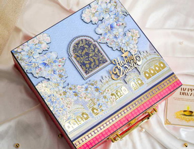 GulaabMahal 4 Glass Jar Gift Box