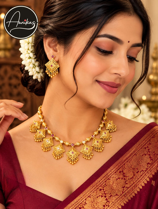 Ruby green Temple jewelry