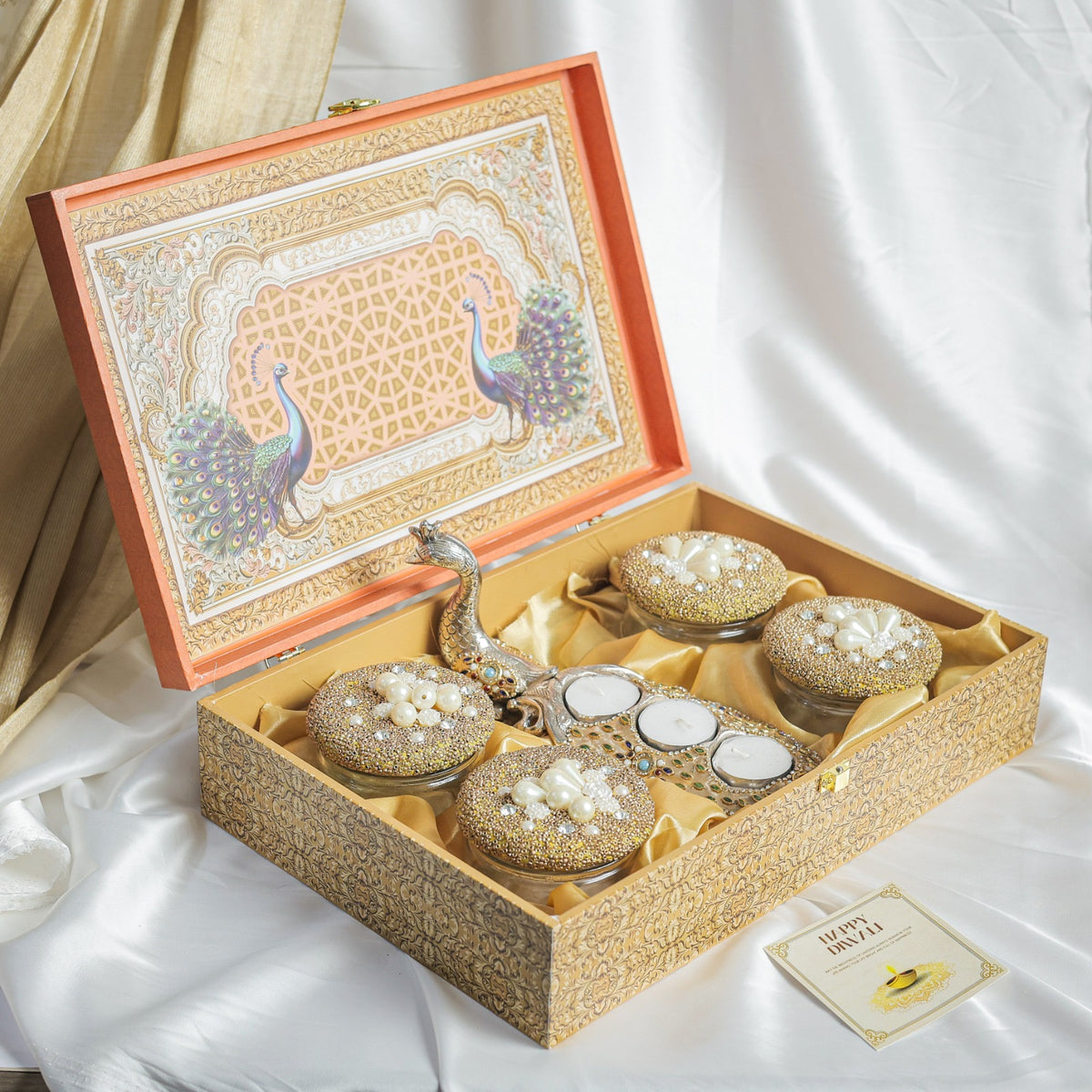 Golden Stone Peacock Hamper