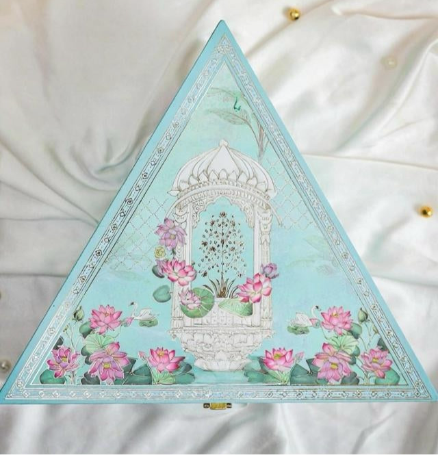 Aasma 3 glass Jar Gift Box