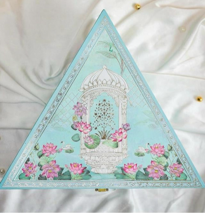 Aasma 3 glass Jar Gift Box