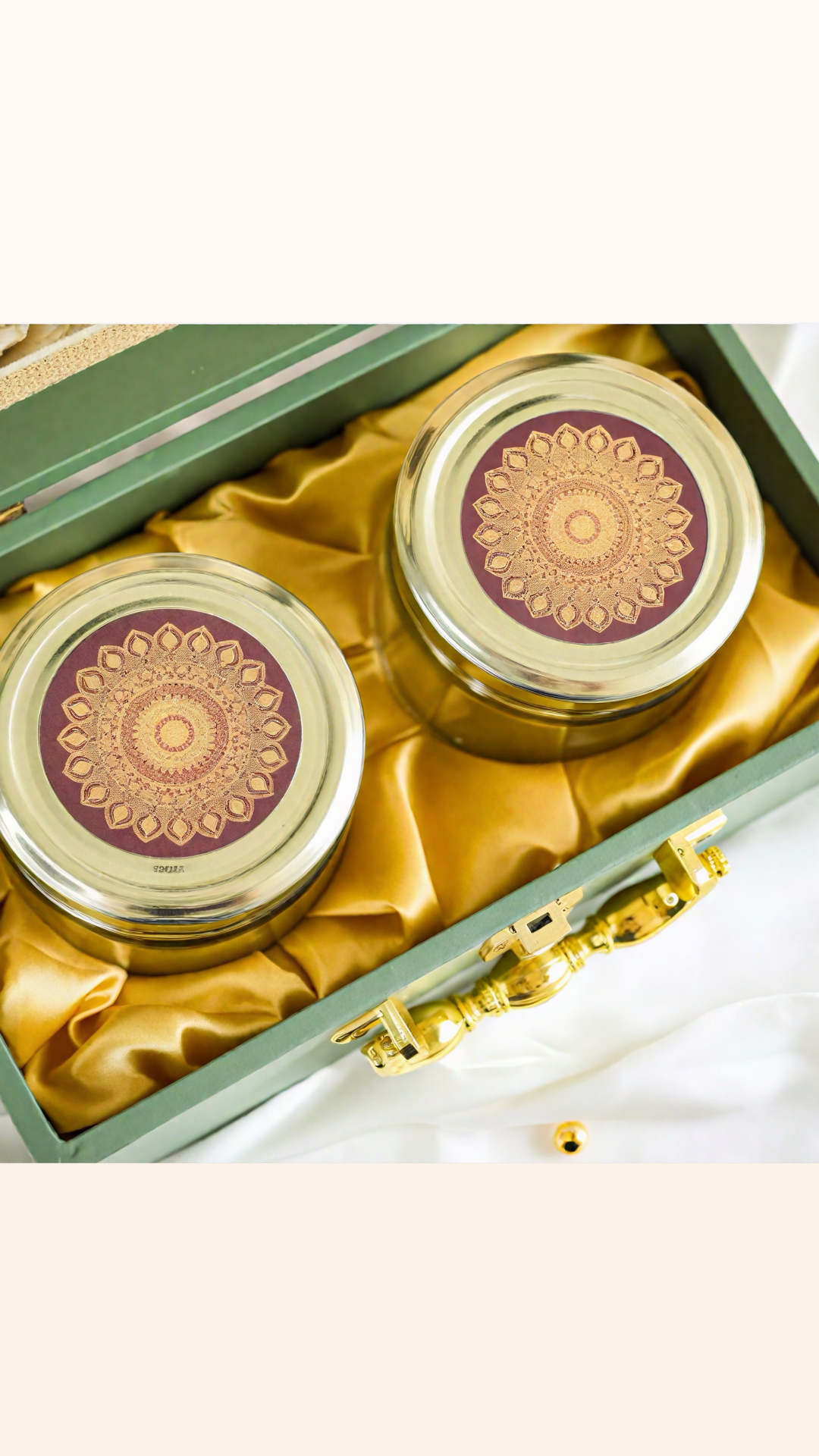 Rajmahal 2 Glass Jar Gift Box