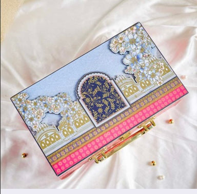 GulaabMahal 4 Glass Jar Gift Box