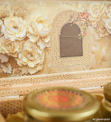 Jharokha 4 Glass Jar Gift Box