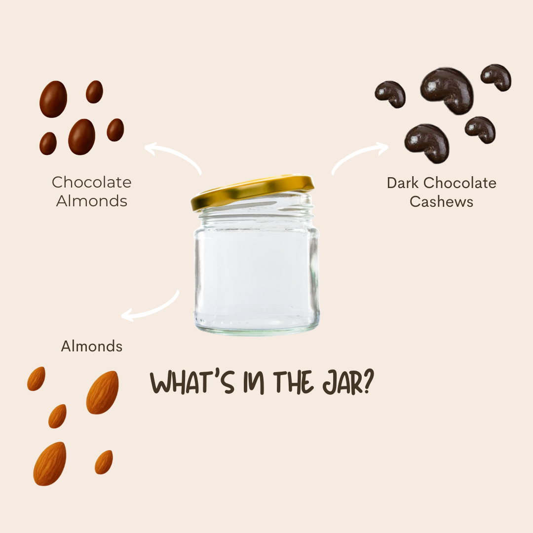 Aasma 3 glass Jar Gift Box