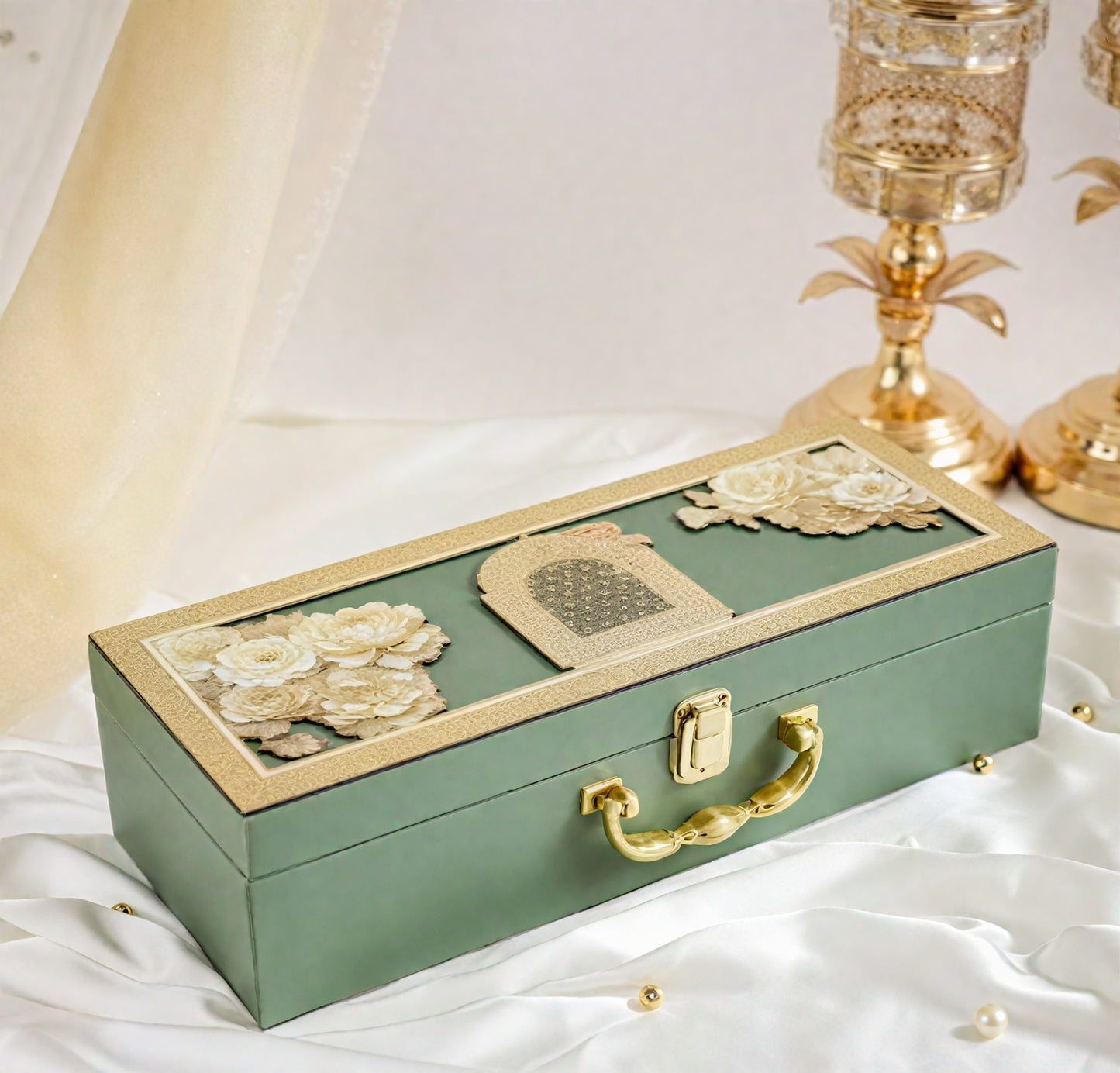 Gulzaar 3 Glass Jar Gift Box