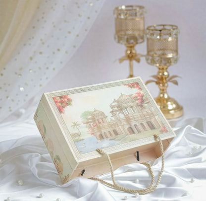 Rajputana 2 Glass Jar Gift Box