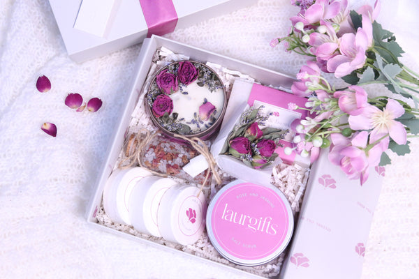 Rose & Jasmine Spa Gift Box - alternate view