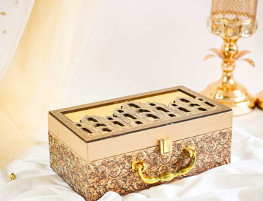 RajBhawan 2 Glass Jar Gift Box
