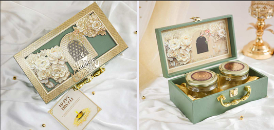 Gulzaar 2 Glass Jar Gift Box