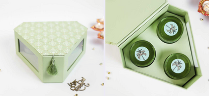 Gardenia 3 PET Jar Gift Box